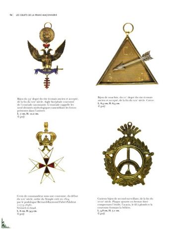 Franc-maçonnerie, objets de collection. Trois siècles d‘histoire