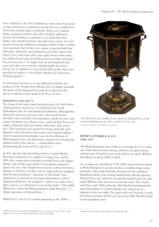 Japanned Papier Mache and Tinware C. 1740 - 1940