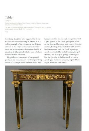 Gilded interiors. Parisian luxury & the antique