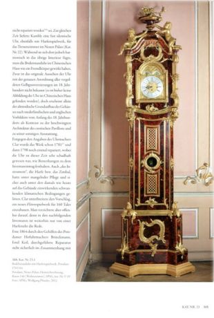 Prunkuhren am brandenburgisch-preußischen Hof im 18. Jahrhundert mit einem Katalog ausgewählter Uhren Friedrichs II. und Friedrich Wilhelms II. von Preußen