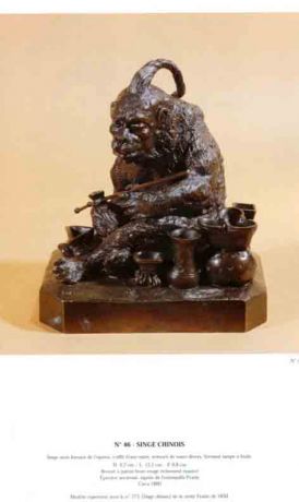 Fratin. Objects décoratifs et Sculptures romantiques