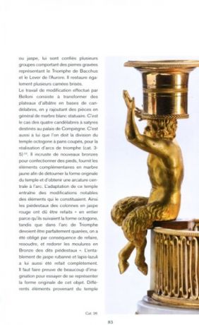 De bronze et de pierre dure un cadeau espagnol à Napoléon